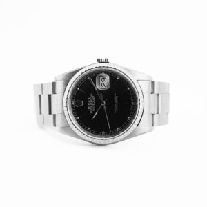 ROLEX DATEJUST 36 REF. 16220 BLACK FULL SET