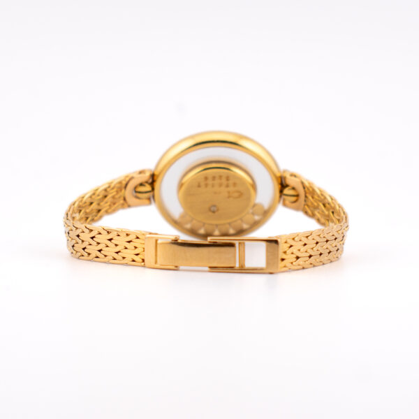 CHOPARD HAPPY DIAMONDS REF. 5236 ORO GIALLO 18K QUARZO - immagine 4