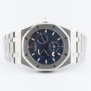 AUDEMARS PIGUET ROYAL OAK DUAL TIME REF. 26120ST BLU CON ESTRATTO