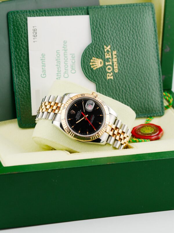 ROLEX DATEJUST TURN-O-GRAPH REF. 116261 JUBILEE FULL SET - Image 5