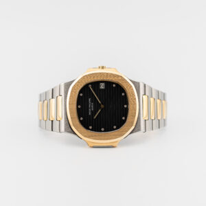 PATEK PHILIPPE NAUTILUS REF. 3700 BLUE STEEL/GOLD DIAMONDS INDEX