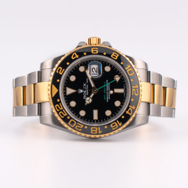 ROLEX GMT-MASTER II REF. 116713LN ACCIAIO/ORO FULL SET