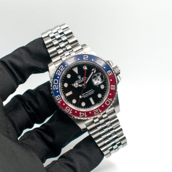 ROLEX GMT-MASTER II PEPSI REF. 126710BLRO JUBILEE FULL SET - immagine 2