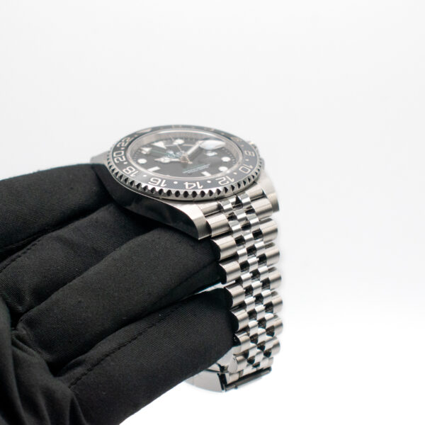 ROLEX GMT-MASTER II BRUCE WAYNE REF. 126710GRNR JUBILEE FULL SET - immagine 3