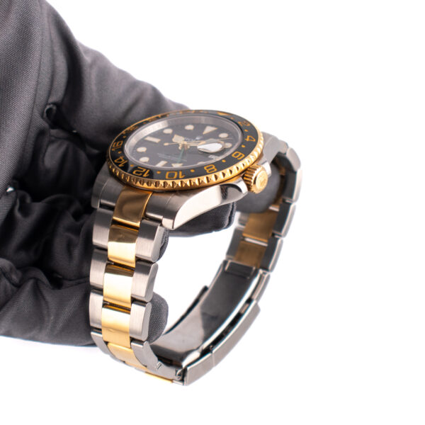 ROLEX GMT-MASTER II REF. 116713LN ACCIAIO/ORO FULL SET - immagine 4