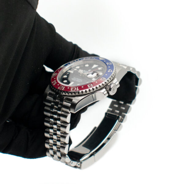 ROLEX GMT-MASTER II PEPSI REF. 126710BLRO JUBILEE FULL SET - immagine 4