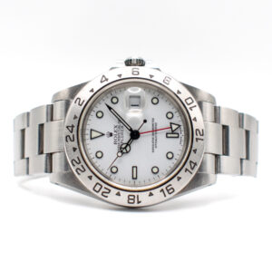 ROLEX EXPLORER II REF. 16570 BIANCO FULL SET
