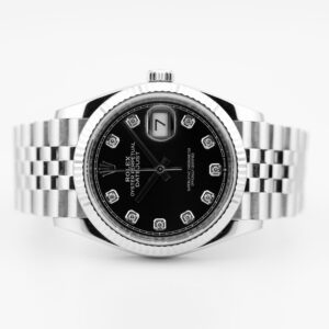 ROLEX DATEJUST 36 REF. 126234 JUBILEE INDICI DIAMANTI FULL SET