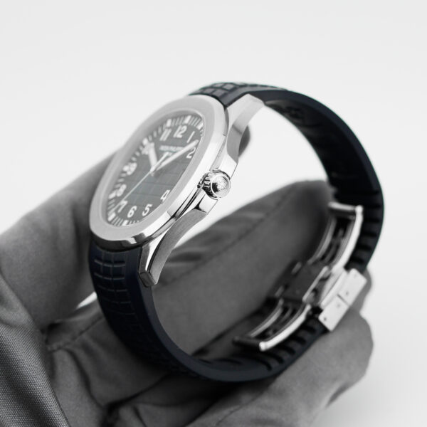 PATEK PHILIPPE AQUANAUT REF. 5168G ORO BIANCO FULL SET - immagine 4