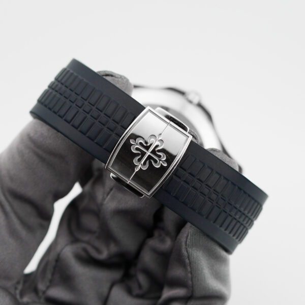 PATEK PHILIPPE AQUANAUT REF. 5168G ORO BIANCO FULL SET - immagine 5