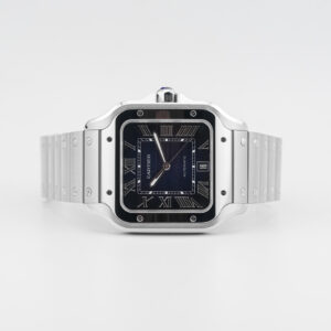CARTIER SANTOS LARGE REF. WSSA0071 BLUE FULL SET 11/2025