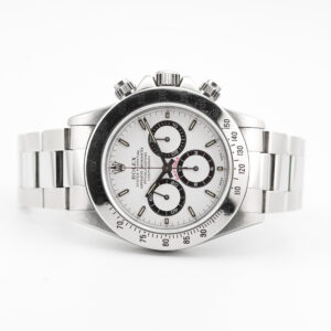 ROLEX DAYTONA ZENITH REF. 16520 WHITE FULL SET