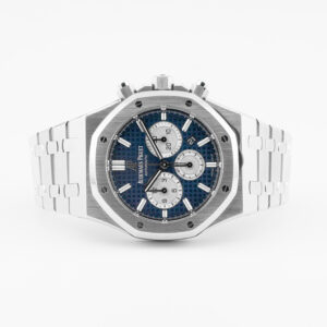 AUDEMARS PIGUET ROYAL OAK CHRONO REF. 26331ST BLUE FULL SET