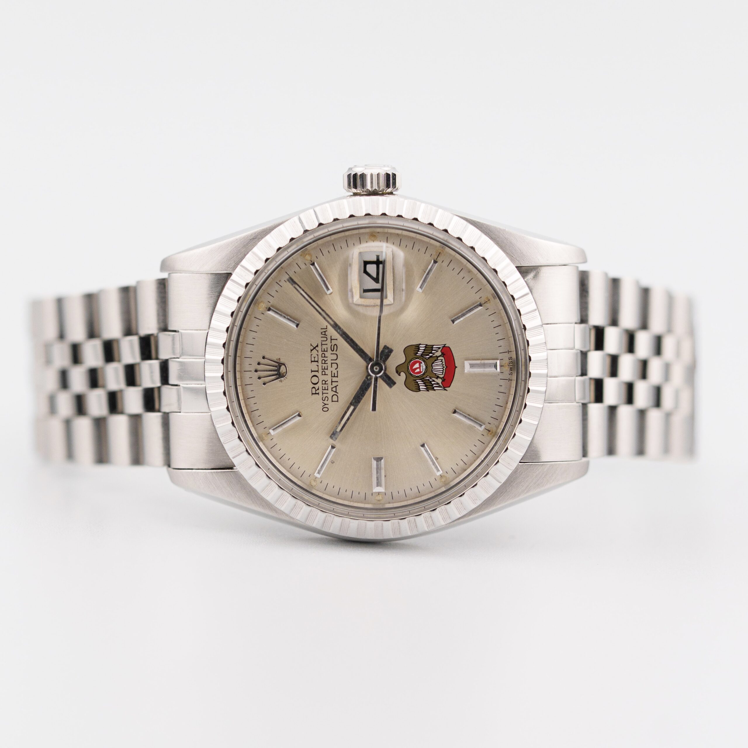 ROLEX DATEJUST 36 REF. 16030 JUBILEE "DESERT EAGLE" UAE FULL SET