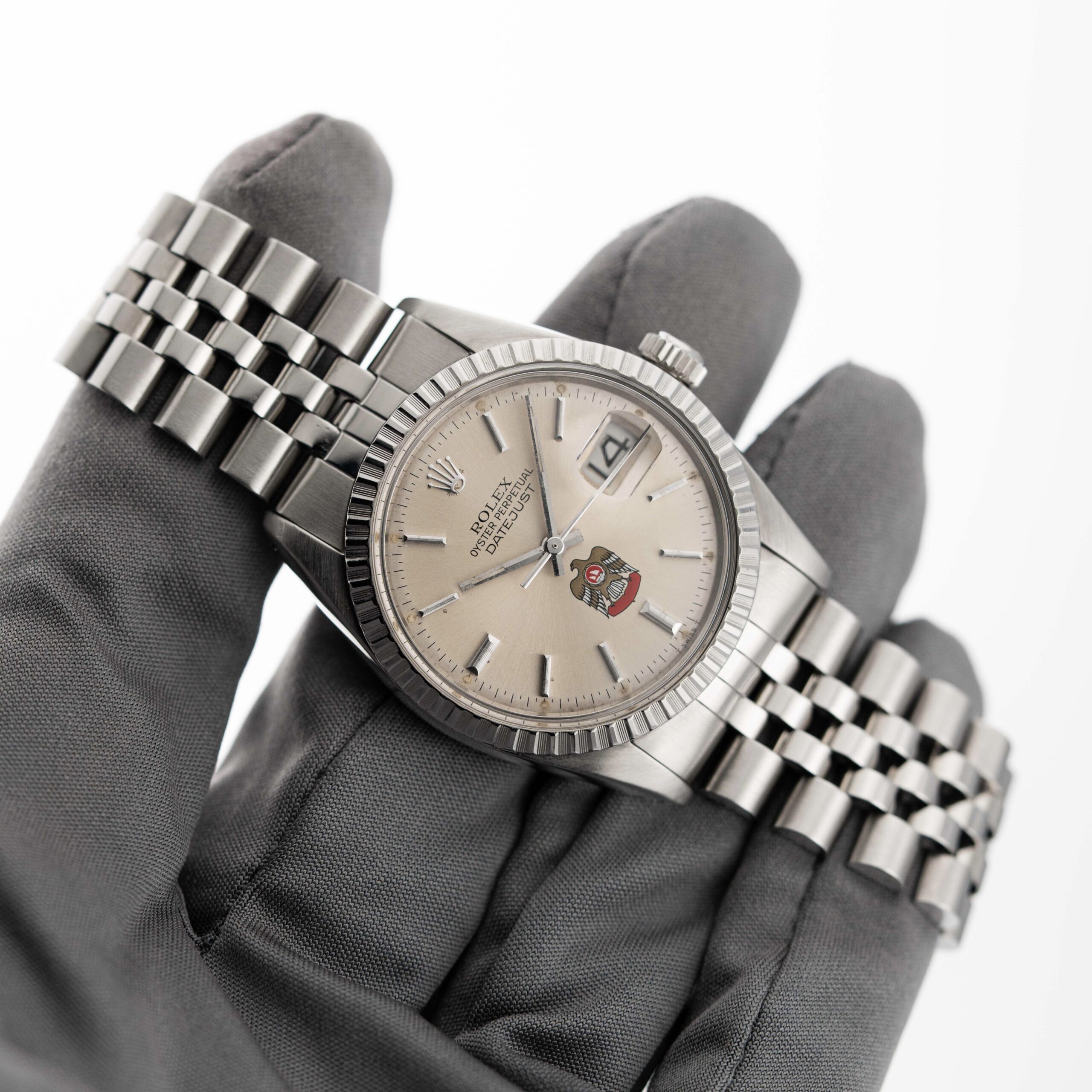 ROLEX DATEJUST 36 REF. 16030 JUBILEE "DESERT EAGLE" UAE FULL SET - immagine 2